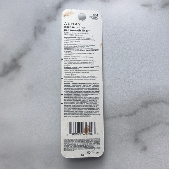 Almay 034 Espresso Intense I-Color Gel Smooth Liner for Green Eyes - Picture 4 of 6